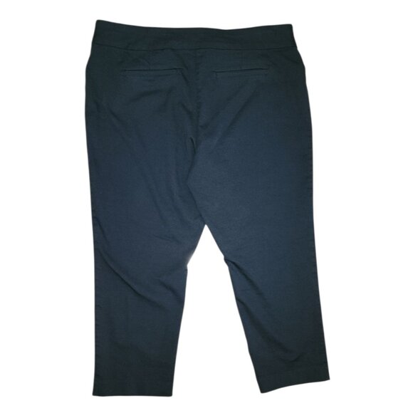 Croft & Barrow Pants Womens Plus Size 20W Short Effortless Stretch Black Pull On - Picture 8 of 8